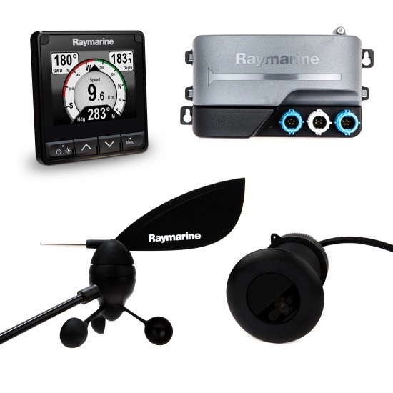 Raymarine i70S+i60 tridata-pakke (med givere)