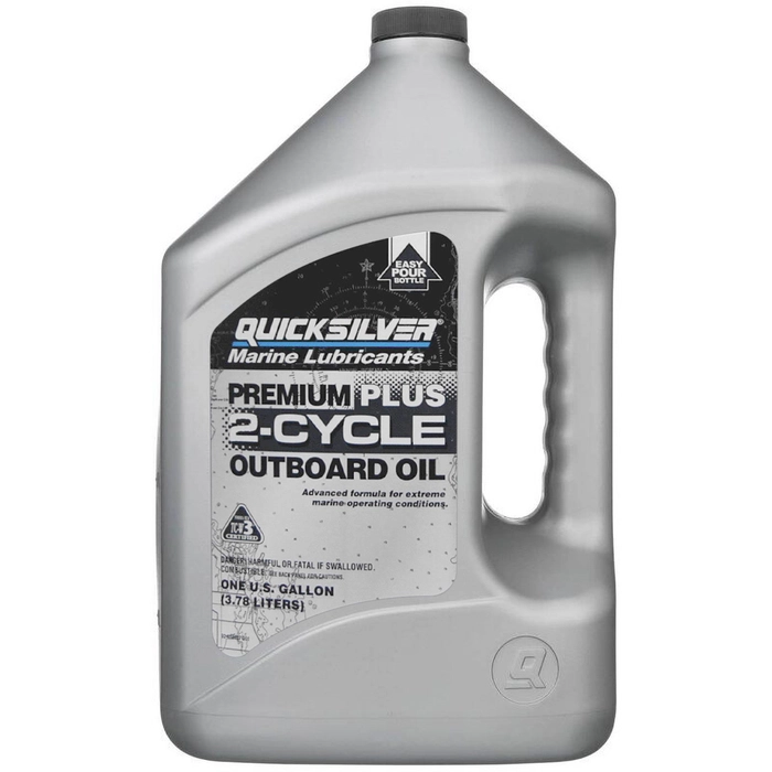 Quicksilver 2T Syntetisk motorolje 3,8 liter - Seatronic