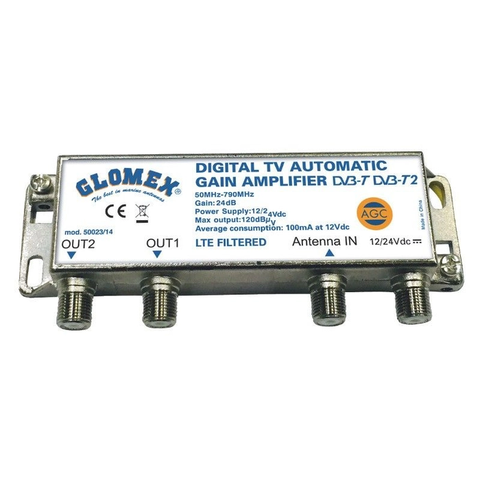 Glomex automatisk AGC-forsterker V9112