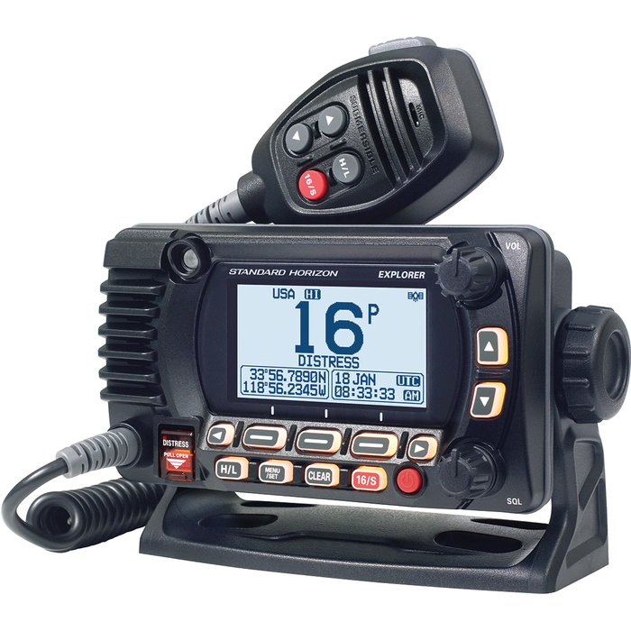 Standard Horizon GX1850E fastmontert VHF med GPS og NMEA2000