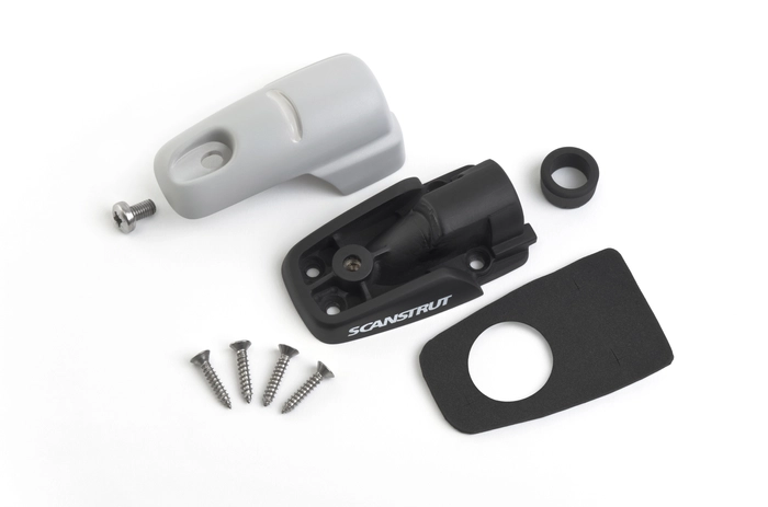 Scanstrut DS-H10 6-10mm kabelgjennomføring i grå plast. Uten kontakt