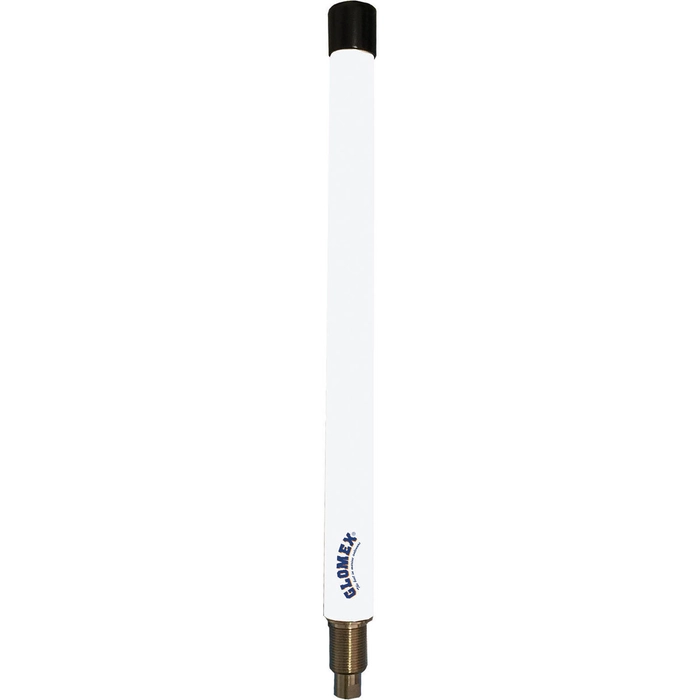 Glomex VHF antenne RA304 i hvit 25cm 3DB FME