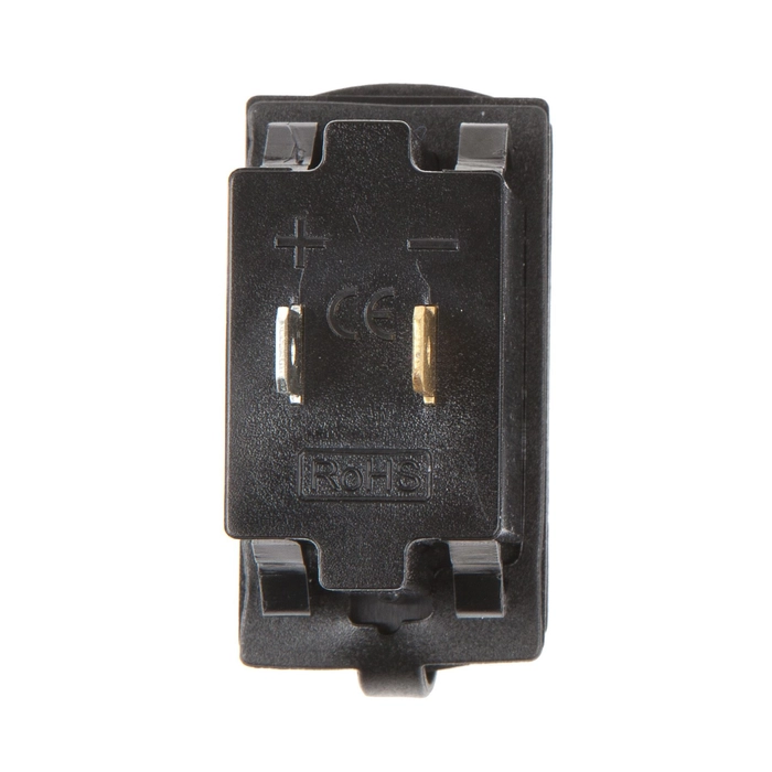Osculati voltmeter og dobbelt USB-strømuttak 2x2,1A