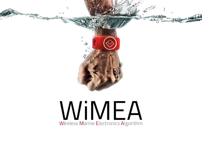 Wimea MOB+ xBAND armbånd for trådløs MOB+ enhet (Rød)