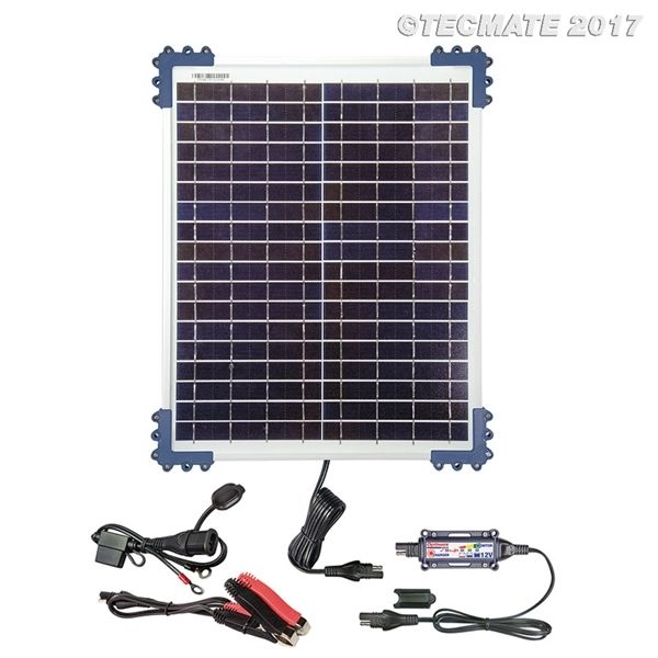Optimate solcellepanel 20W med regulator