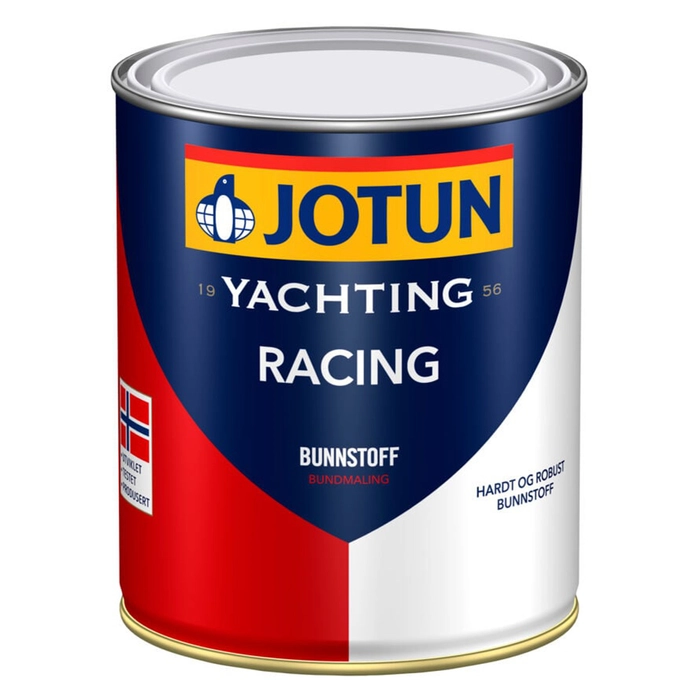 Jotun Racing hardt bunnstoff, hvit, 0.75 l