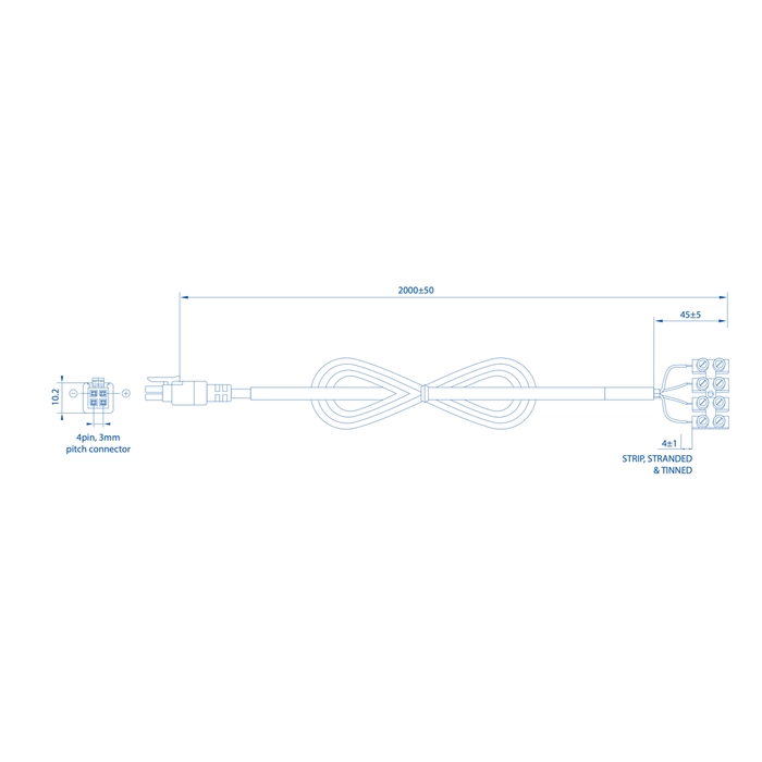 Teltonika 4-veis Powerterminal 12V