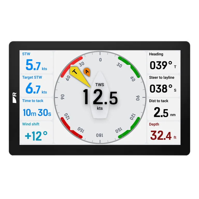 Raymarine Alpha Performance 9" båt/seilinstrument