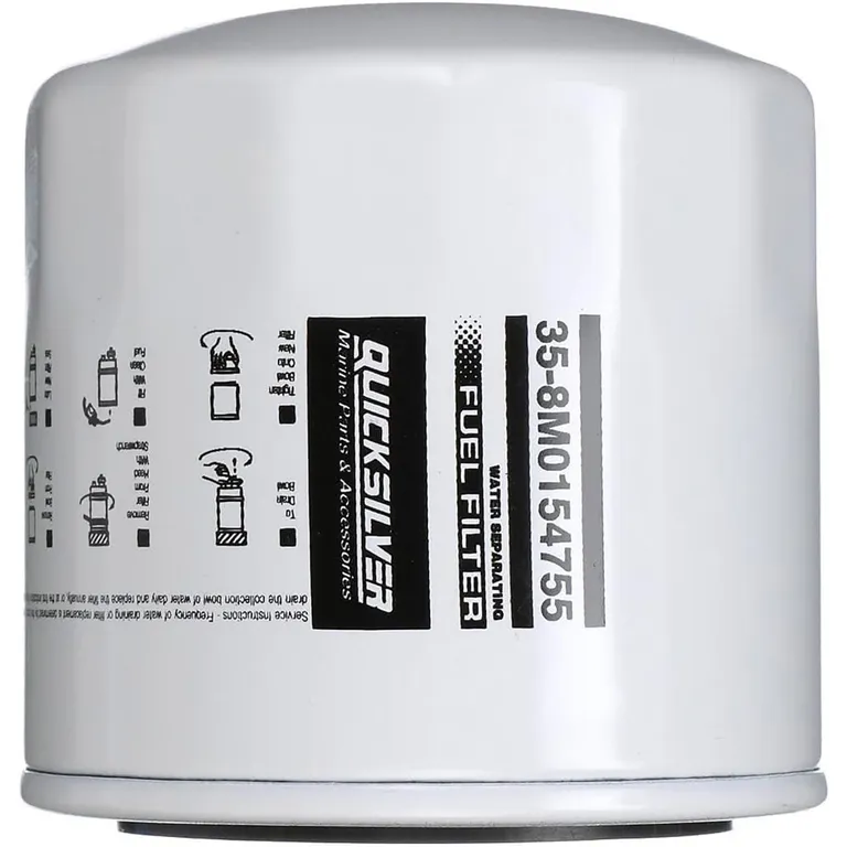 Quicksilver Vannutskillerfilter kort 10 micron
