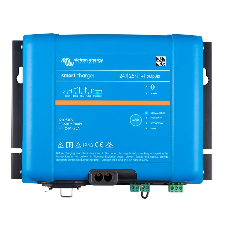 Victron Smart IP43 Batterilader 24V 25A 1+1 kanaler