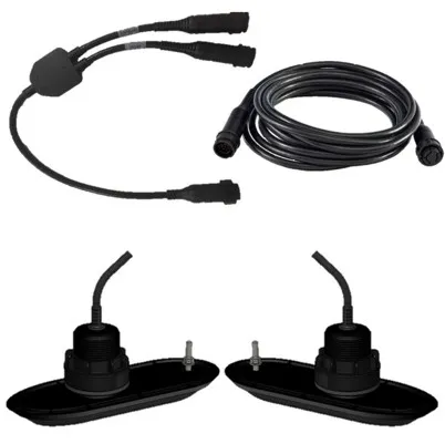 Raymarine RV-320 gjennomgående RealVision 3D givere (par) maks 12° bunnreisvinkel