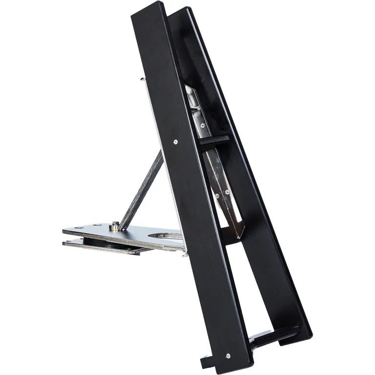 NorDav V Swivel Davit, syrefast stål sort