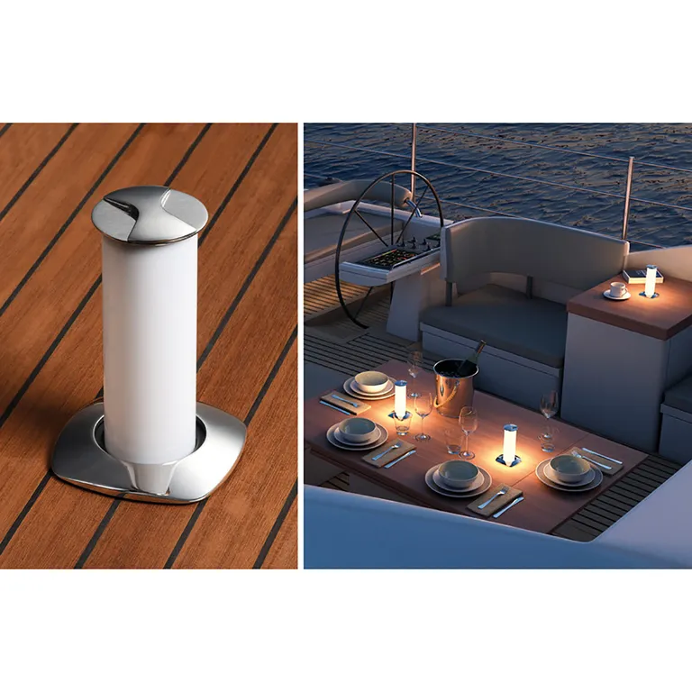 Osculati Aurora pop-out LED bordlampe 12 / 24 Volt