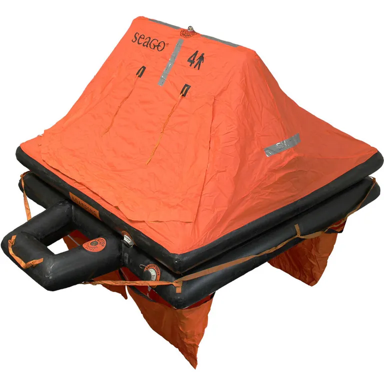 Seago Sea Master ISO 9650-1 redningsflåte for 4 personer (Bag)