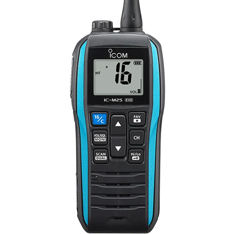Icom IC-M25Euro EVO håndholdt VHF, marineblå