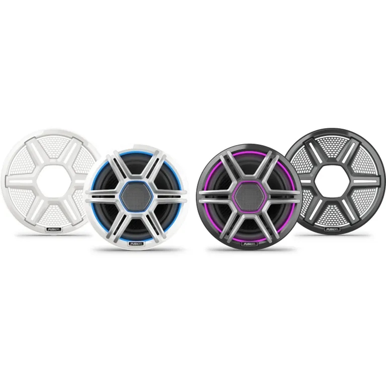 Fusion Apollo-høyttalere 6,5"LED sportshvit