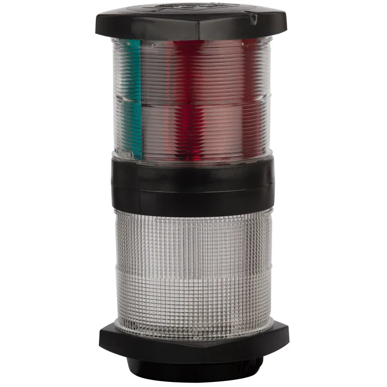 Hella modell 2984 tricolor m/ankerlanterne med sort hus