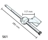 Multiflex Akterspeilfeste LM-C-0001 lang
