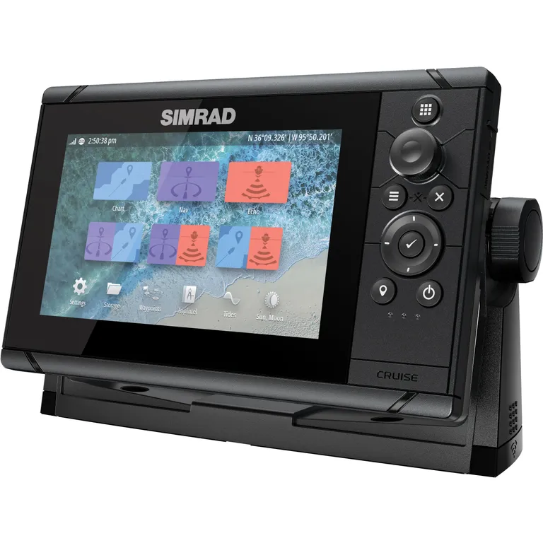 Simrad Cruise 7" kartplotter med ekkolodd inkl. giver