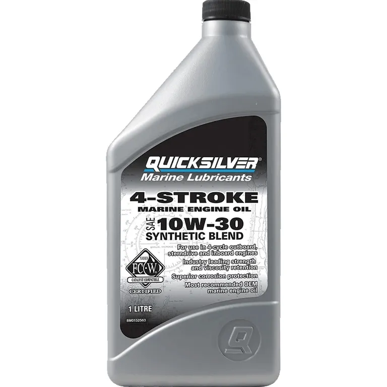 Quicksilver 4T Syntetisk motorolje 10W-30 1 liter
