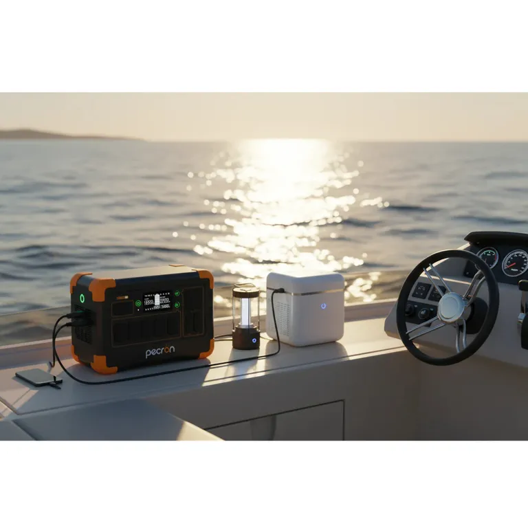 Pecron E600LFP Strømstasjon 614Wh 1200W