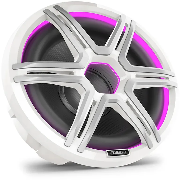 Fusion Apollo-subwoofer 12" LED sportshvit