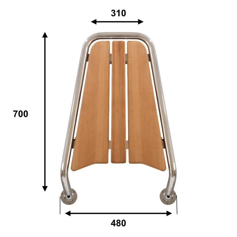 Båtsystem Baugspyd Motorbåt MP750TE-1 Teak