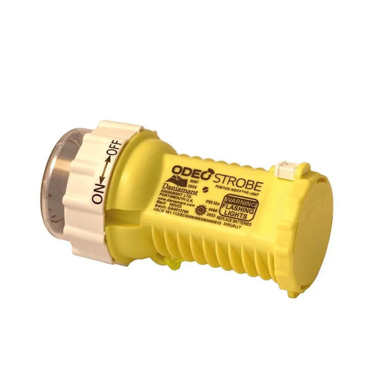 Odeo Strobe Flare LED Nødlys med IR - alternativ til pyroteknisk håndbluss