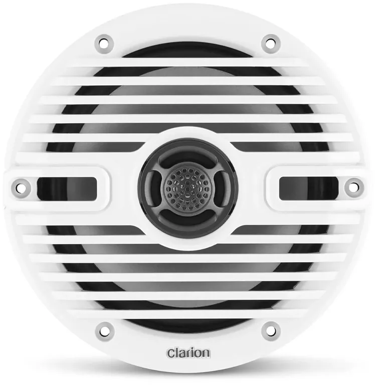 Clarion Marine Høyttalere 6,5" Classic, hvit/sort grill