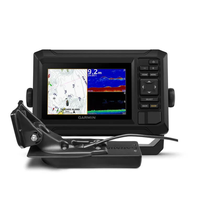 Garmin Echomap UHD2 52cv 5" kartplotter med ekkolodd, inkl. hekksvinger