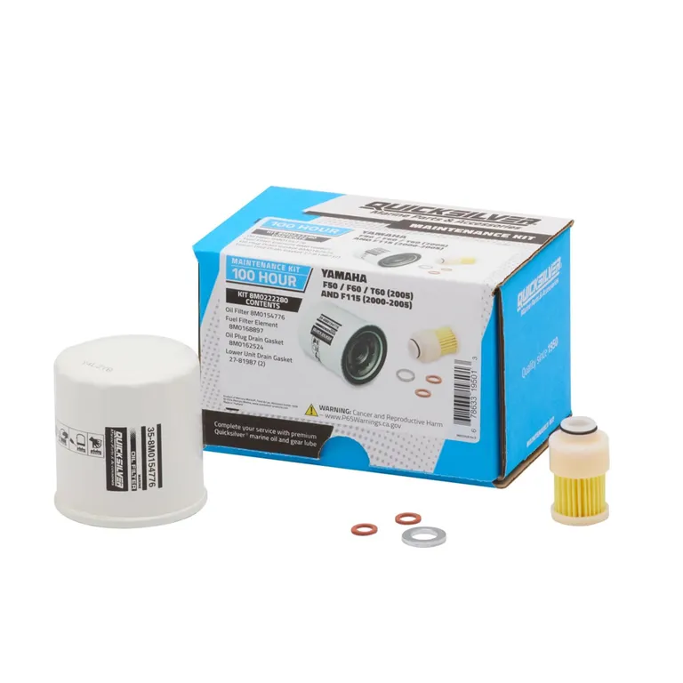 Quicksilver Yamaha 100 timer servicekit F50/F60/T60, F115
