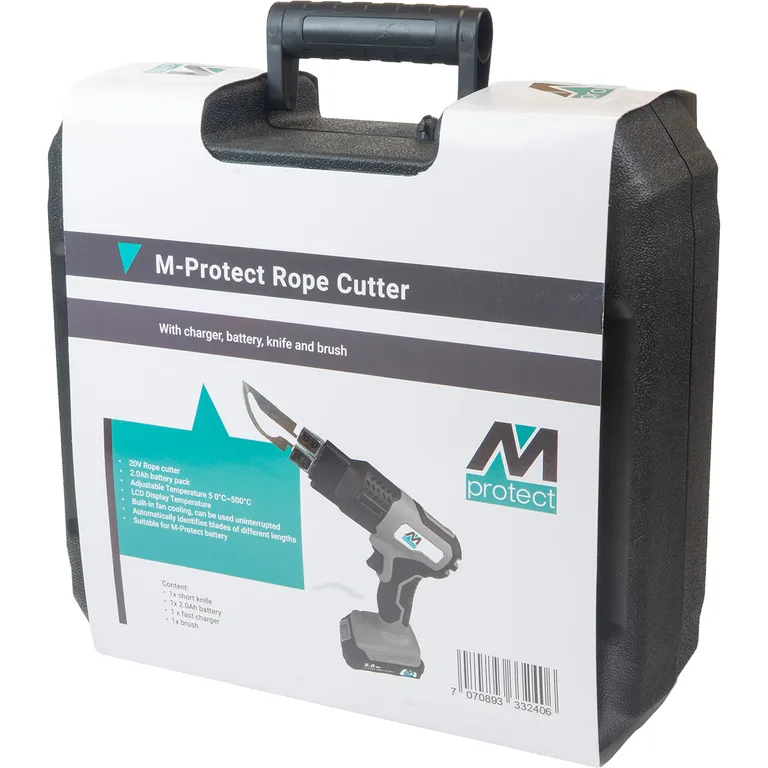 M-Protect Oppladbar taukutter 20V m/koffert