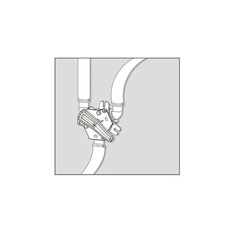 Seaflo Y-ventil for toalettsystem 25 el. 38mm inn/38mm ut