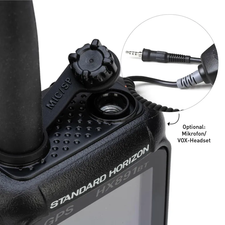 Standard Horizon HX891BTE håndholdt VHF med GPS, DSC og Bluetooth