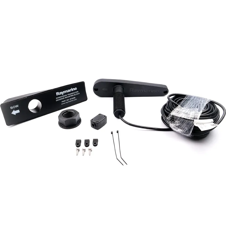 Raymarine gjennomgående giver, CHIRP med dybde og temperatur.