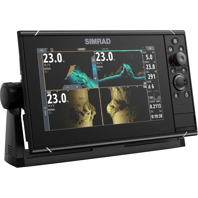 Simrad NSS9 evo3S kartplotter med ekkolodd