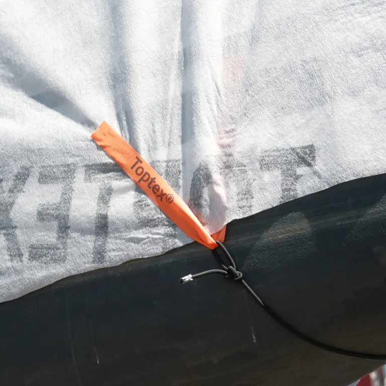 Toptex Boat Cover grå båtpresenning 160g/m2, 12x8m