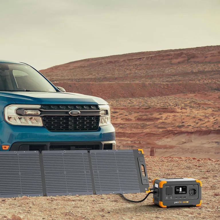 Pecron E300LFP Strømstasjon 288Wh 600W
