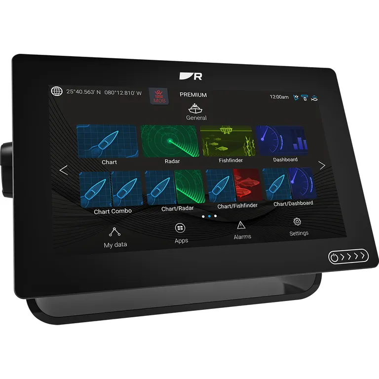Raymarine Axiom+ 9 RV 9" kartplotter med ekkolodd