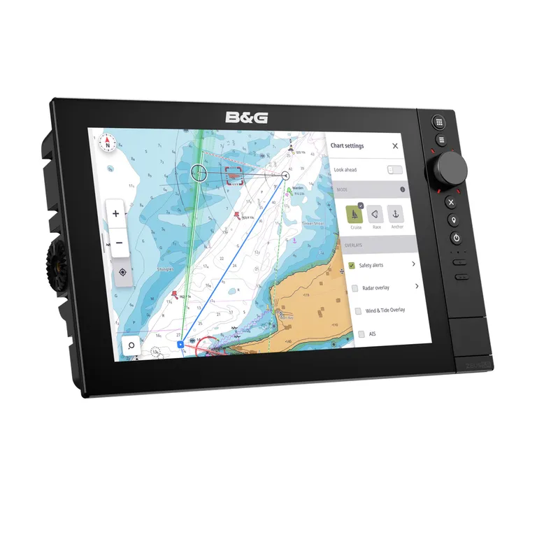 B&G Zeus SR 12" kartplotter m/seilfunksjoner