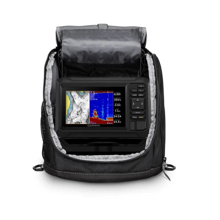 Garmin Echomap UHD2 52cv isfiskepakke med Dual Beam-IF-svinger