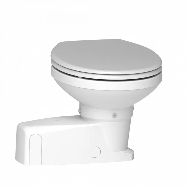 Sanimarin Maxlite+, 12V elektrisk toalett, manuelt kontrollpanel, inkludert sjøvannspumpe for spyling