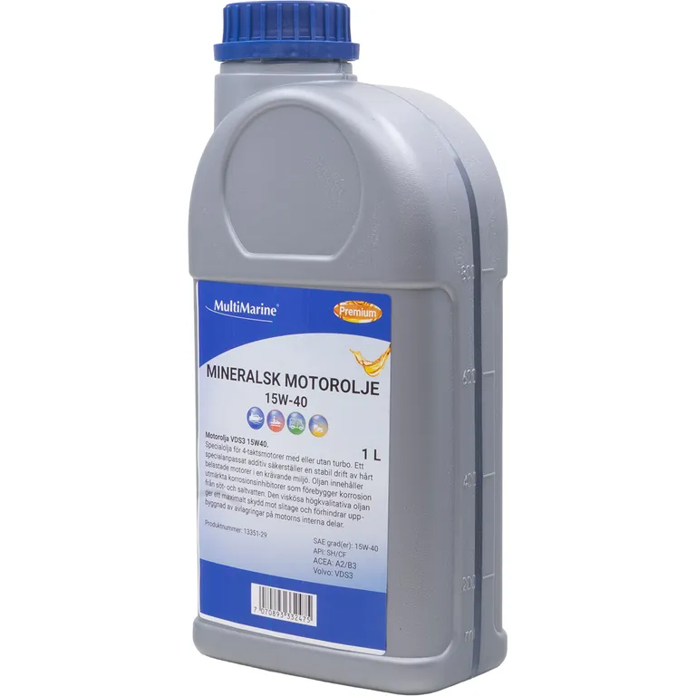 Multimarine Marine Fleet oil 15W-40 VDS3 motorolje 1L