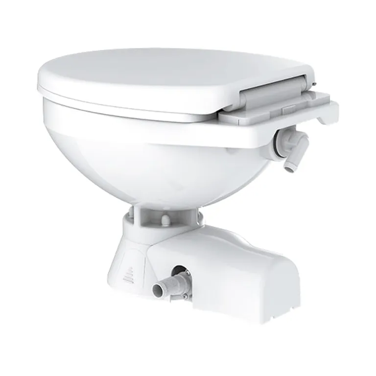Seaflo Elektrisk toalett Regular Quiet flush Soft close, for ferskvannspyling 24V