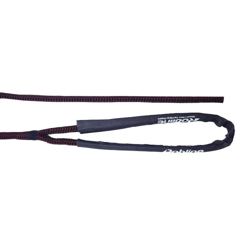 Robline flettet fortøyningsline øye m/slitehylster - Vinrød - 14 mm/6 meter