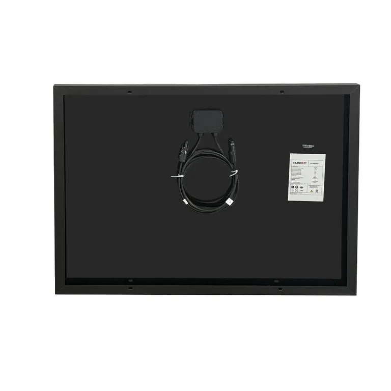 Skanbatt Solcellepanel 80W - TOPCon - All Black