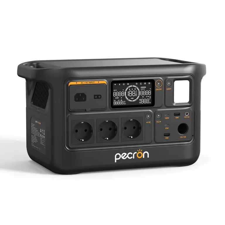 Pecron F1000LFP Strømstasjon 960Wh 1500W