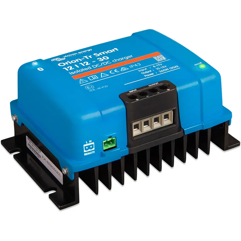 Victron Orion TR Smart DC-DC lader 12>12V 30A, Galvanisk isolert