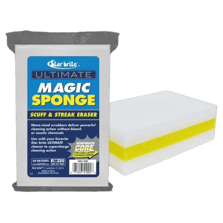 Star Brite Magic Sponge – Scuff & Streak Eraser melaninsvamp