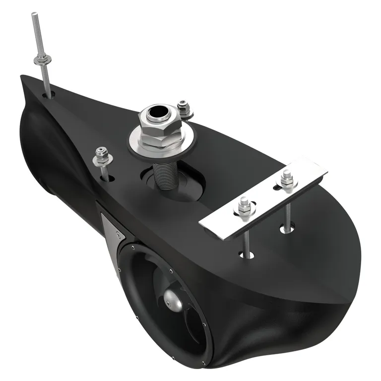 Sleipner SX50/140 PRO baugpropell med effektkontroll-Hydropod-12V-50kg-50mm